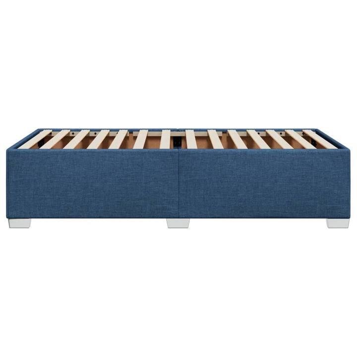 sengeramme uden madras 100x200 cm stof blå