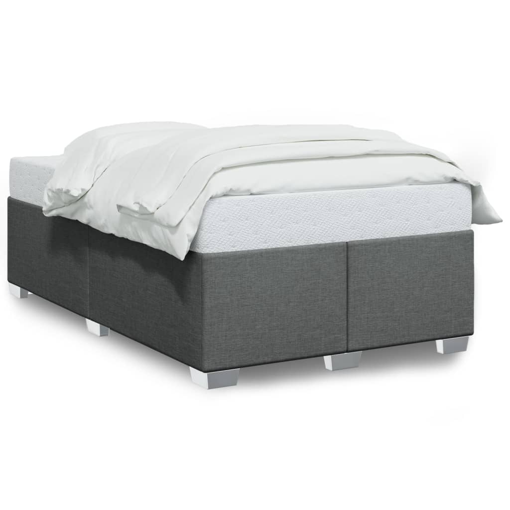 sengeramme uden madras 120x190 cm stof enkeltseng Mørkegrå