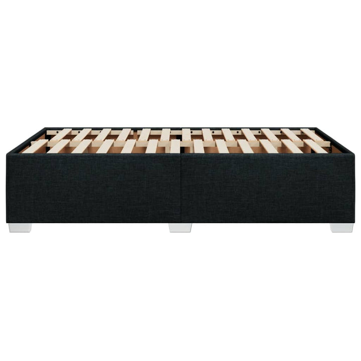 sengeramme uden madras 120x190 cm stof sort