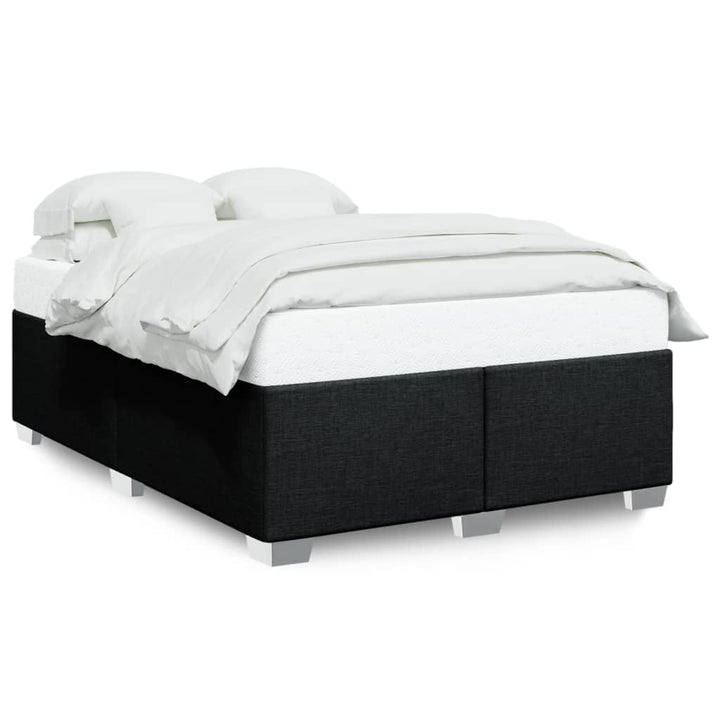 sengeramme uden madras 160x200 cm stof sort