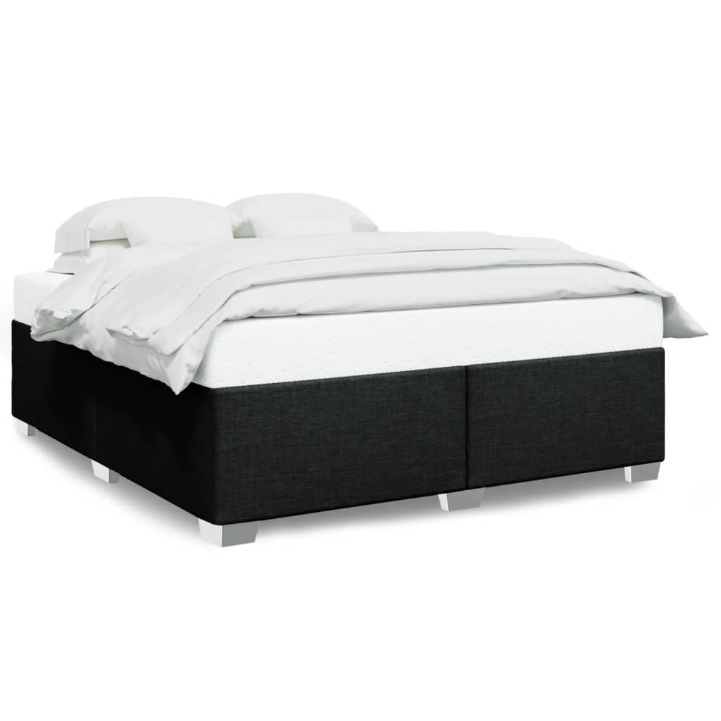 sengeramme uden madras 180x200 cm stof sort