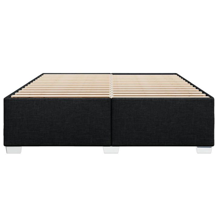 sengeramme uden madras 180x200 cm stof sort