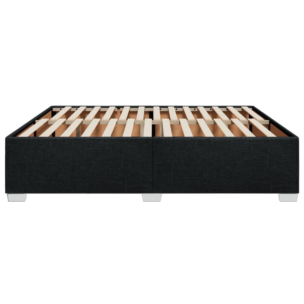 sengeramme uden madras 180x200 cm stof sort