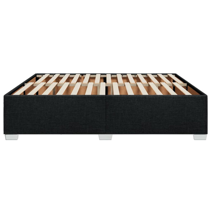 sengeramme uden madras 180x200 cm stof sort