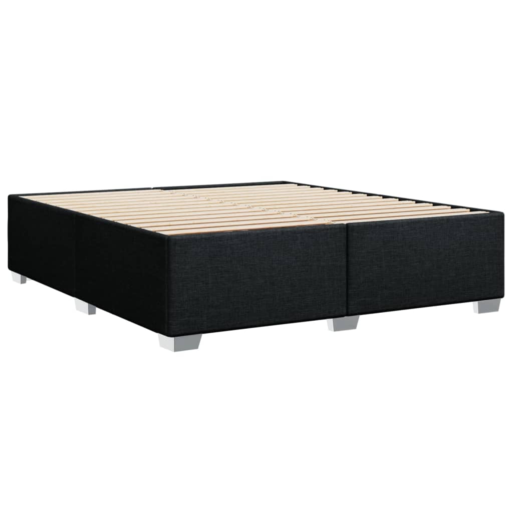 sengeramme uden madras 180x200 cm stof sort