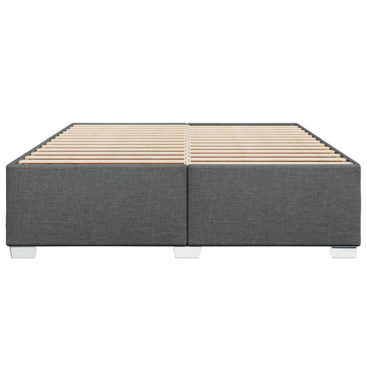 sengeramme uden madras 200x200 cm stof mørkegrå