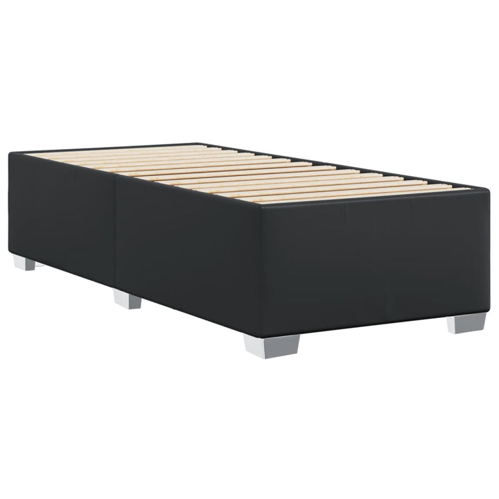 sengeramme 80x200 cm kunstlæder sort