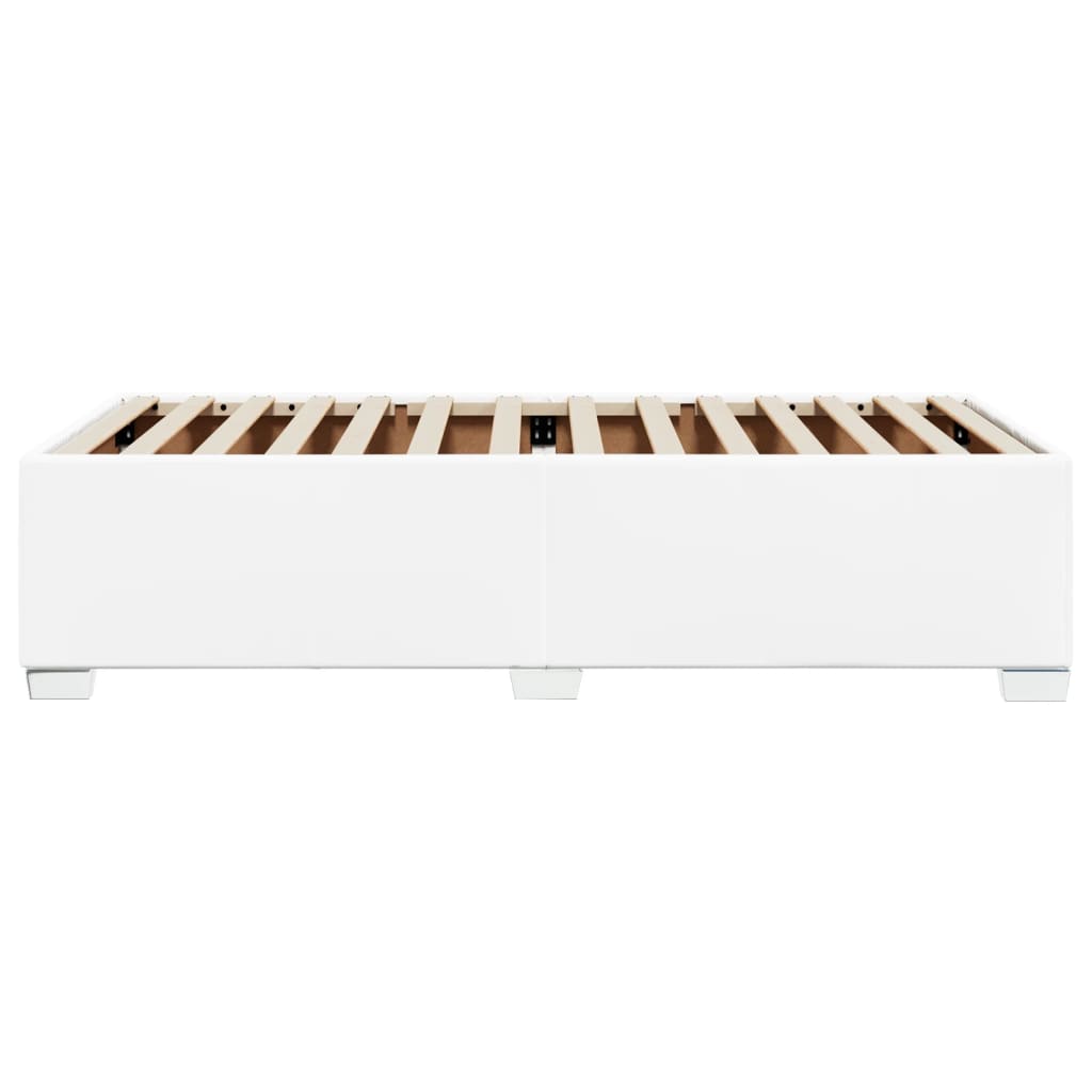 sengeramme 80x200 cm kunstlæder hvid