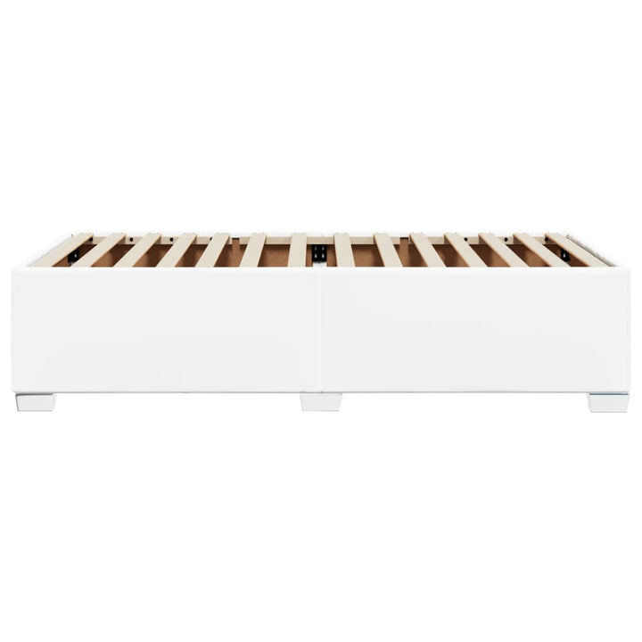 sengeramme 80x200 cm kunstlæder hvid