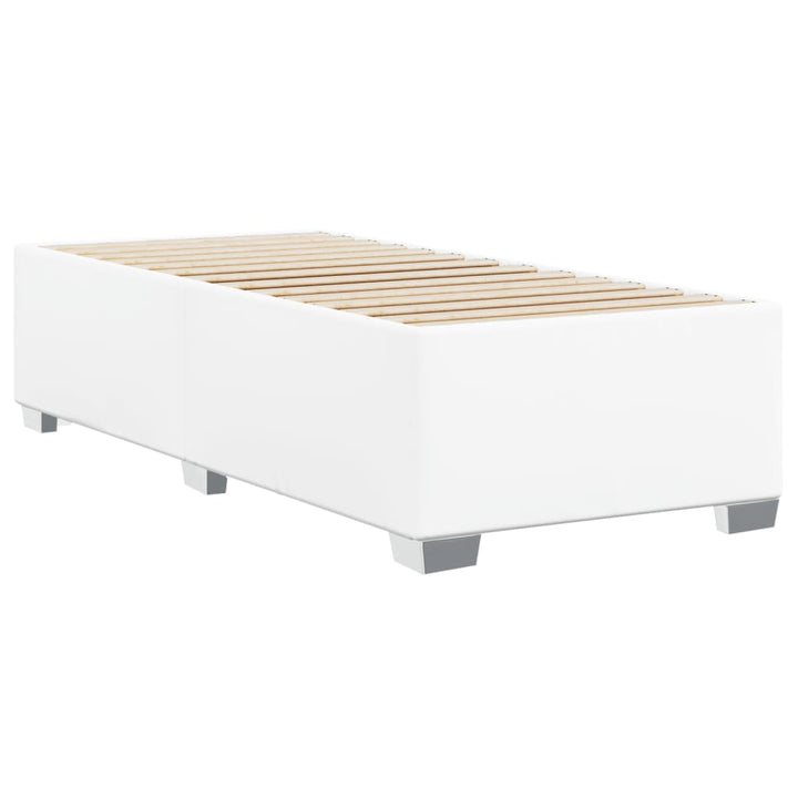 sengeramme 90x200 cm kunstlæder hvid