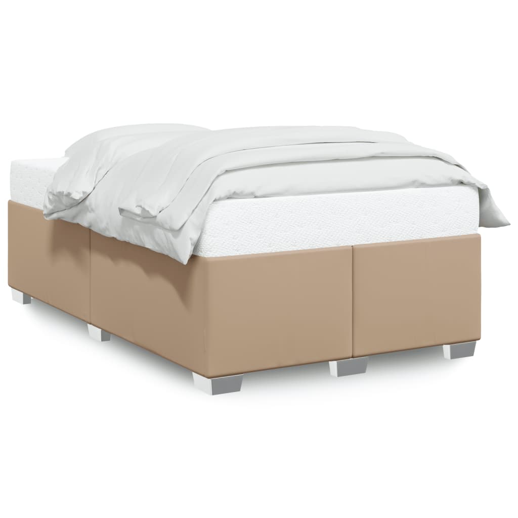sengeramme uden madras 120x190 cm cappuccino farvet