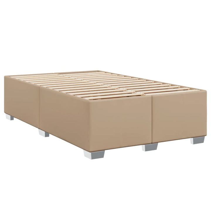 sengeramme uden madras 120x190 cm cappuccino farvet