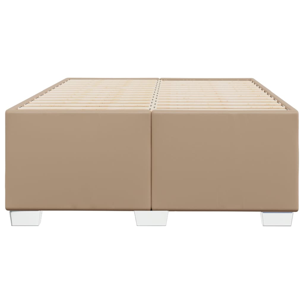 sengeramme uden madras 120x190 cm cappuccino farvet