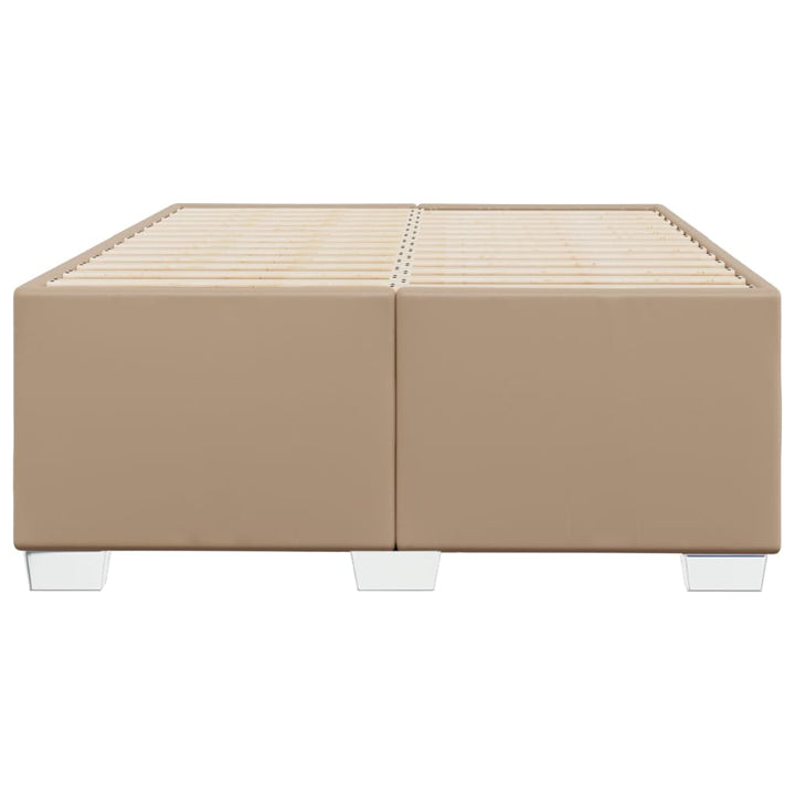 sengeramme uden madras 120x190 cm cappuccino farvet
