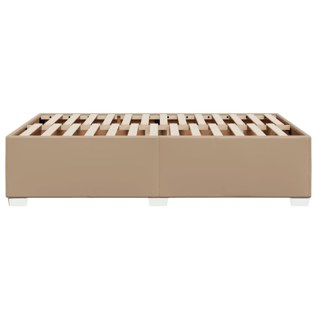 sengeramme uden madras 120x190 cm cappuccino farvet