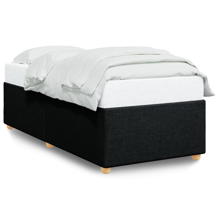 sengeramme uden madras 80x200 cm stof sort