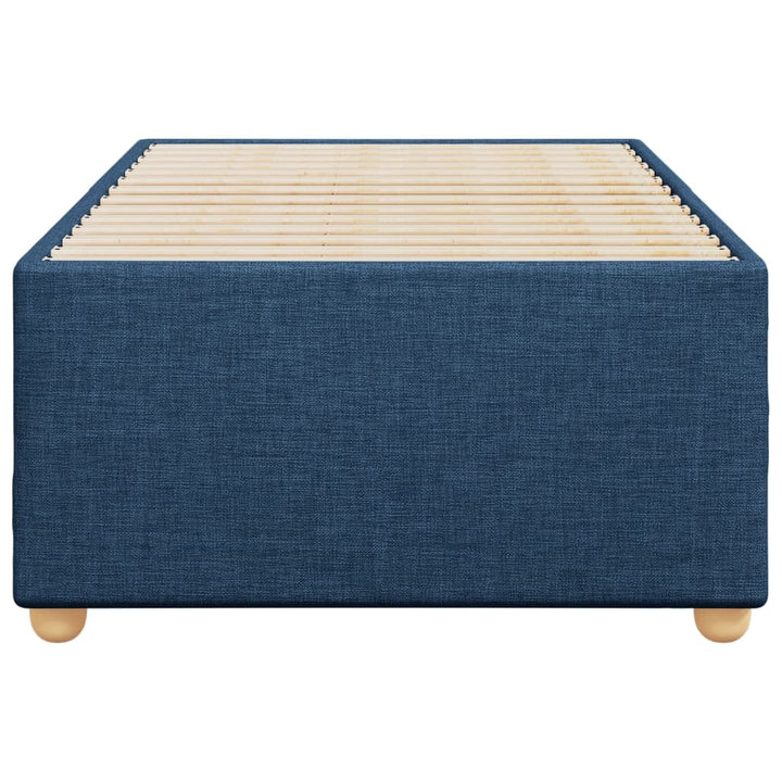 sengeramme uden madras 80x200 cm stof blå