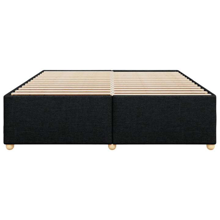 sengeramme uden madras 180x200 cm stof sort