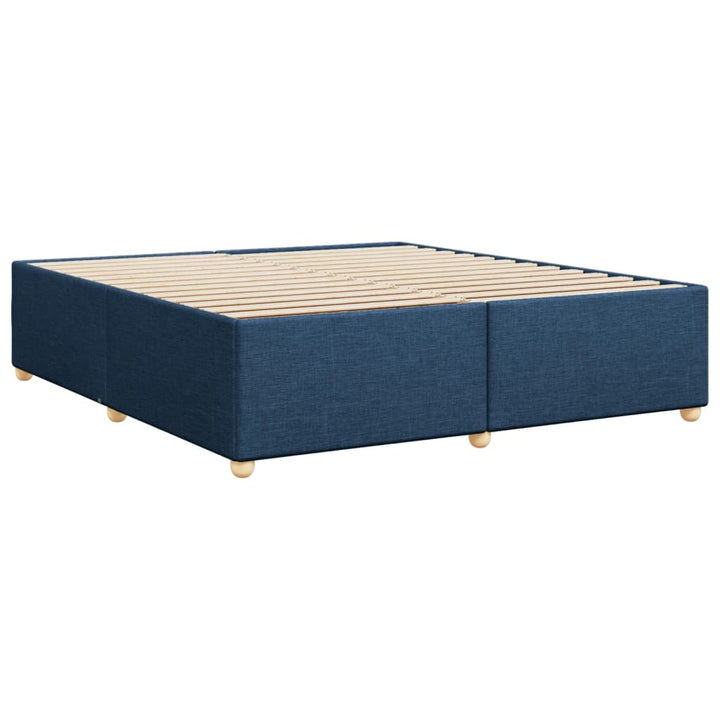 sengeramme uden madras 180x200 cm stof blå