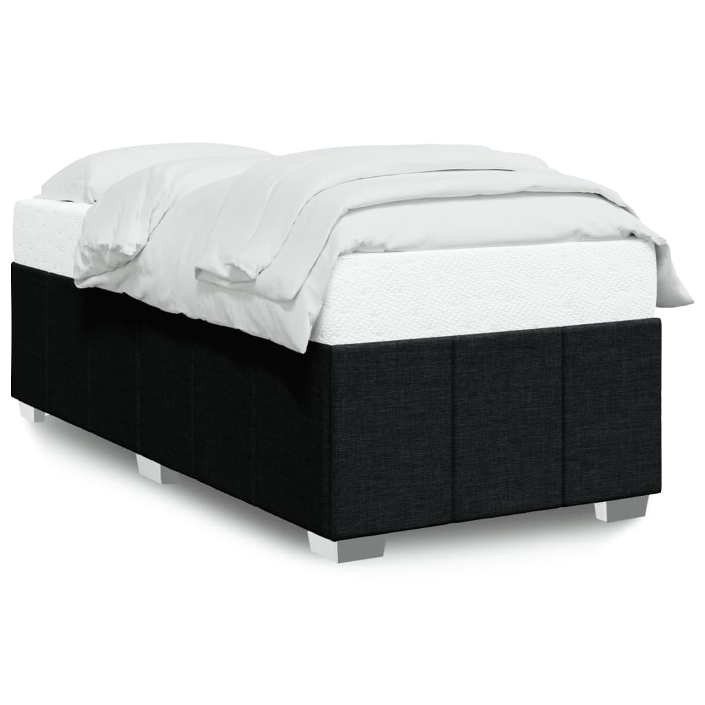sengeramme uden madras 80x200 cm stof sort