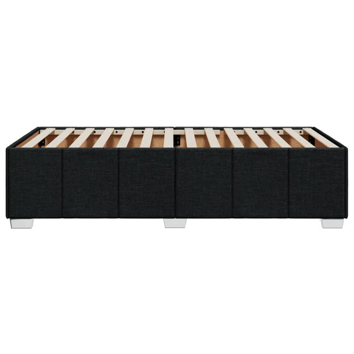 sengeramme uden madras 80x200 cm stof sort
