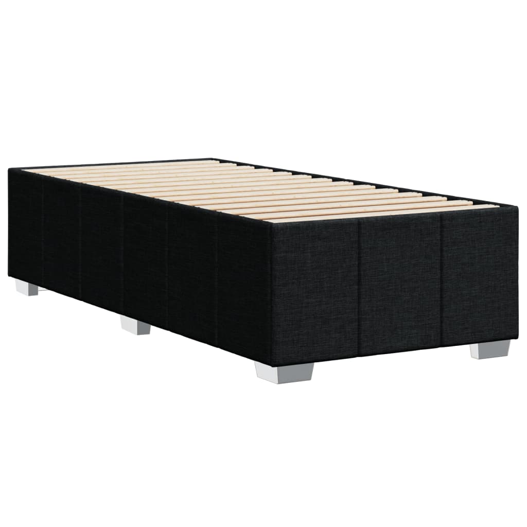 sengeramme uden madras 80x200 cm stof sort
