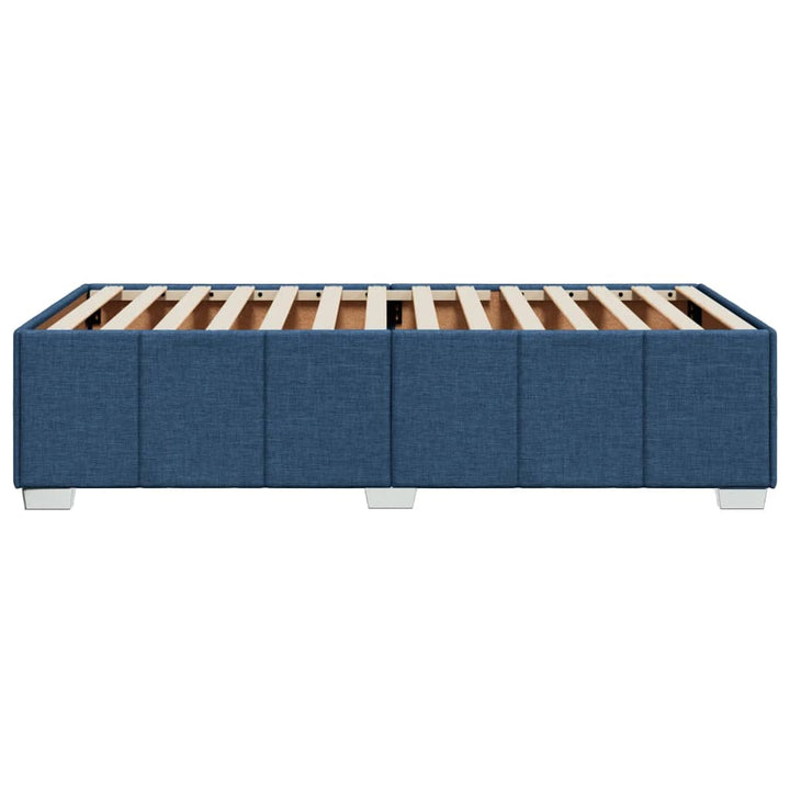 sengeramme uden madras 80x200 cm stof blå