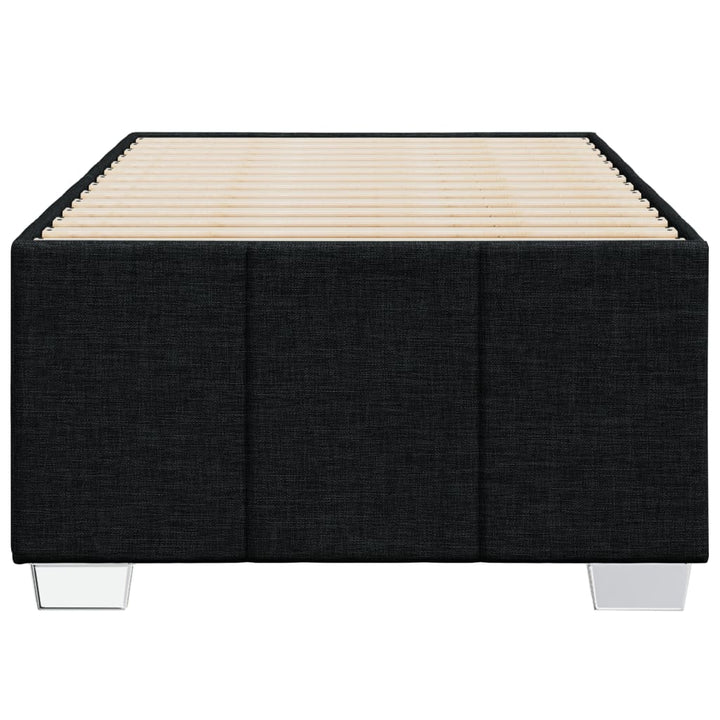 sengeramme uden madras 90x200 cm stof sort