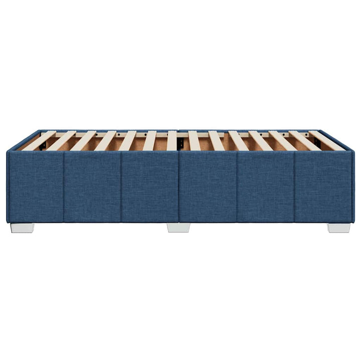 sengeramme uden madras 100x200 cm stof blå