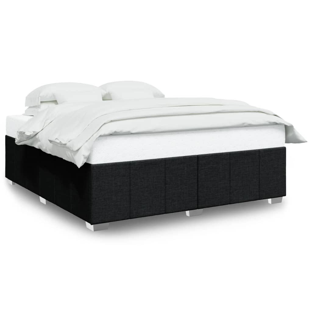 sengeramme uden madras 180x200 cm stof sort