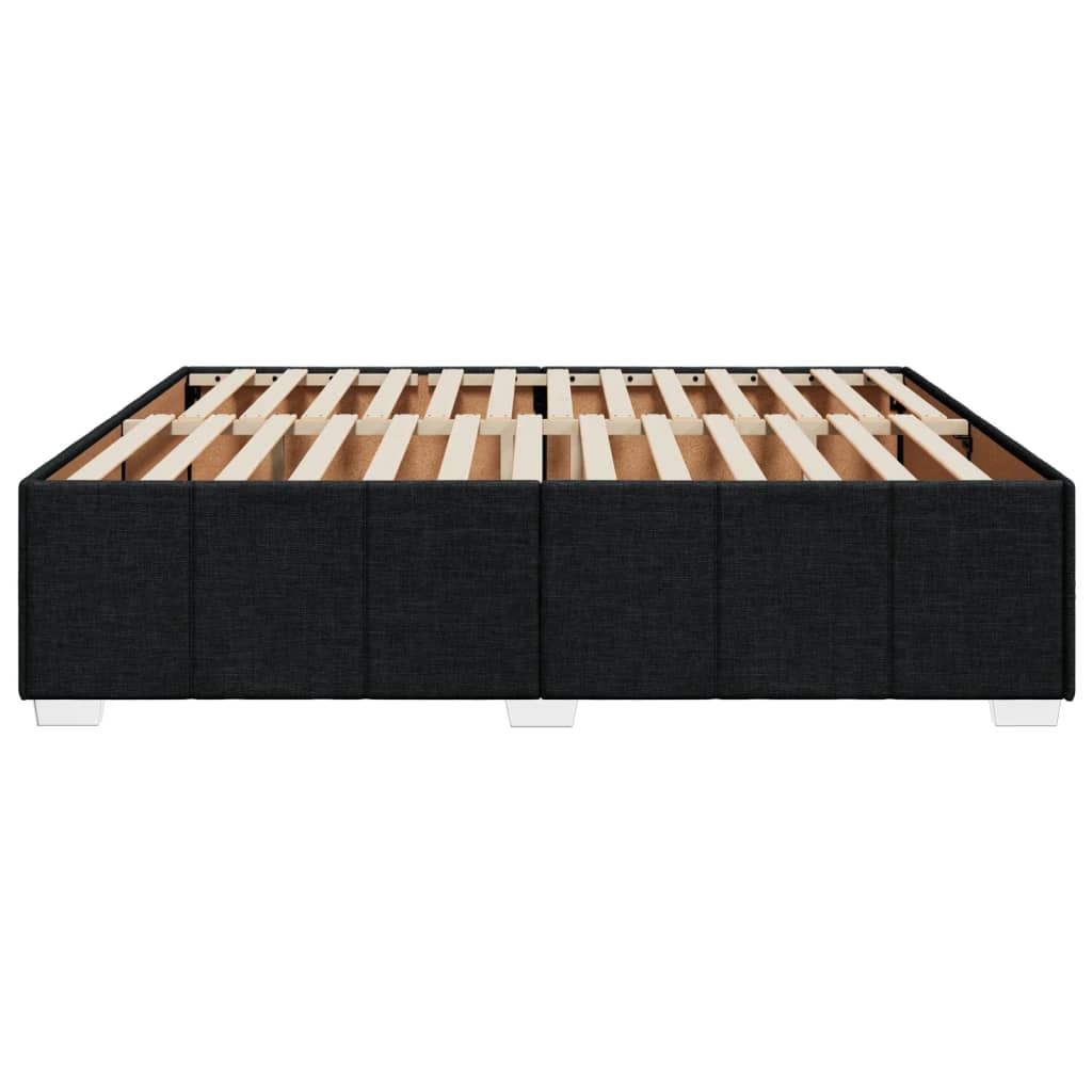 sengeramme uden madras 180x200 cm stof sort