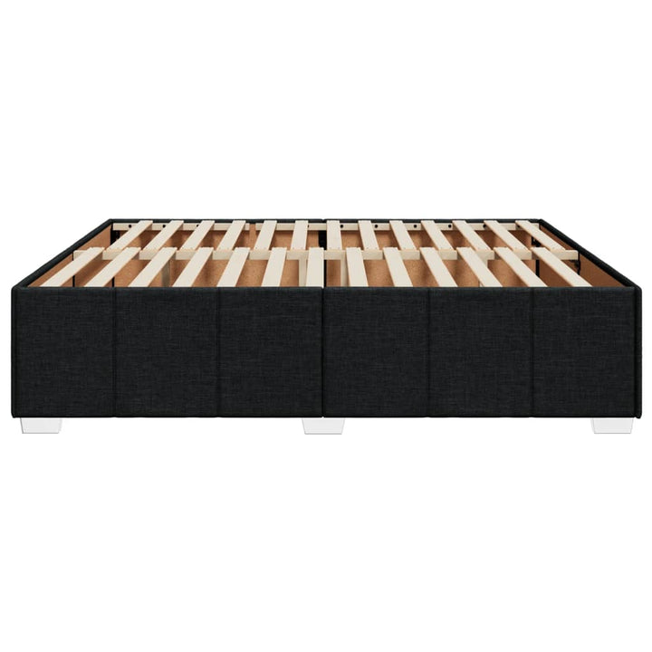sengeramme uden madras 180x200 cm stof sort