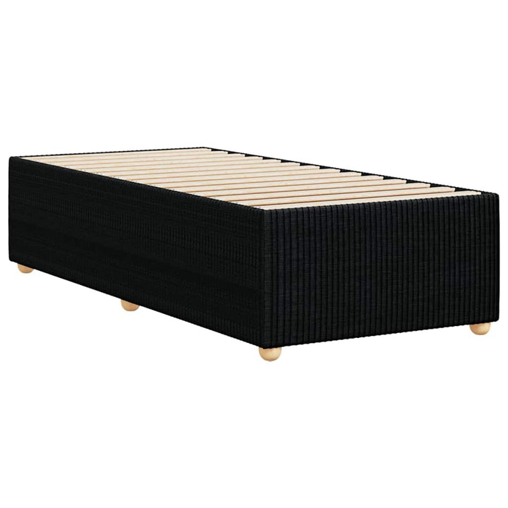 sengeramme uden madras 90x200 cm stof sort