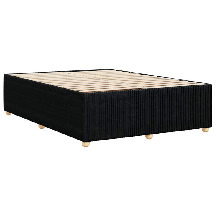 sengeramme uden madras 160x200 cm stof sort