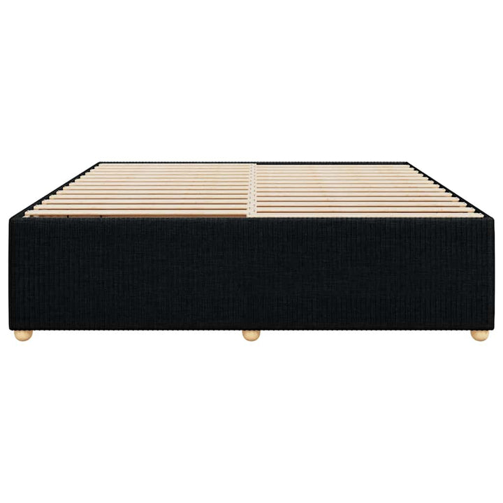 sengeramme uden madras 180x200 cm stof sort