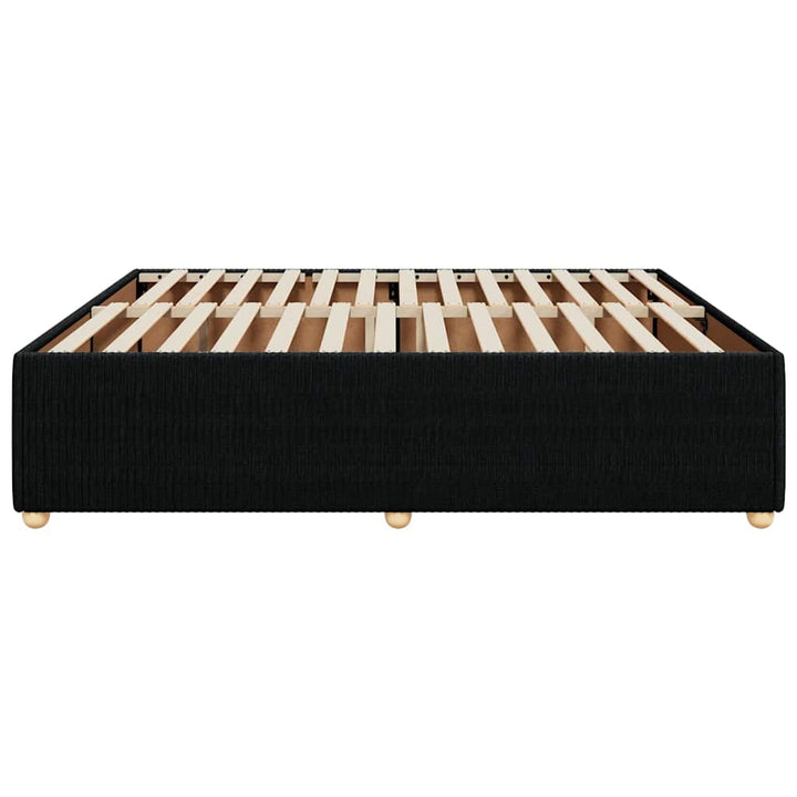sengeramme uden madras 180x200 cm stof sort