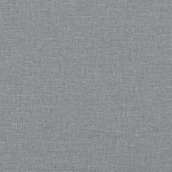 kontinentalseng med madras 90x190 cm stof lysegrå