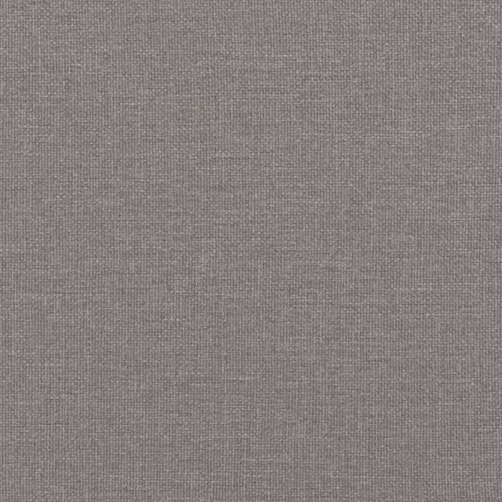 kontinentalseng med madras 90x200 cm stof gråbrun