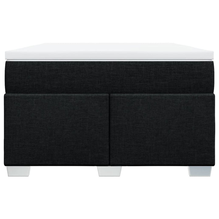kontinentalseng med madras 120x190 cm stof sort
