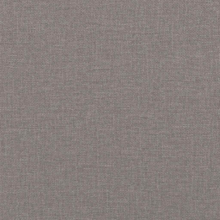 kontinentalseng med madras 100x200 cm stof gråbrun