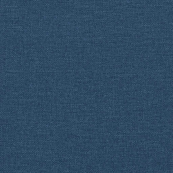 kontinentalseng med madras 90x190 cm stof blå