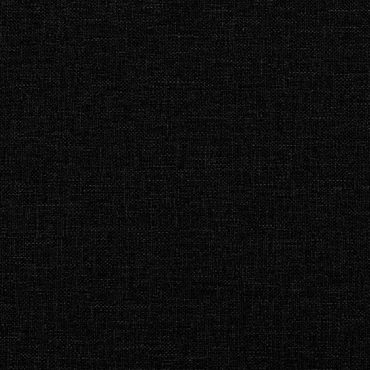 kontinentalseng med madras 140x190 cm stof sort