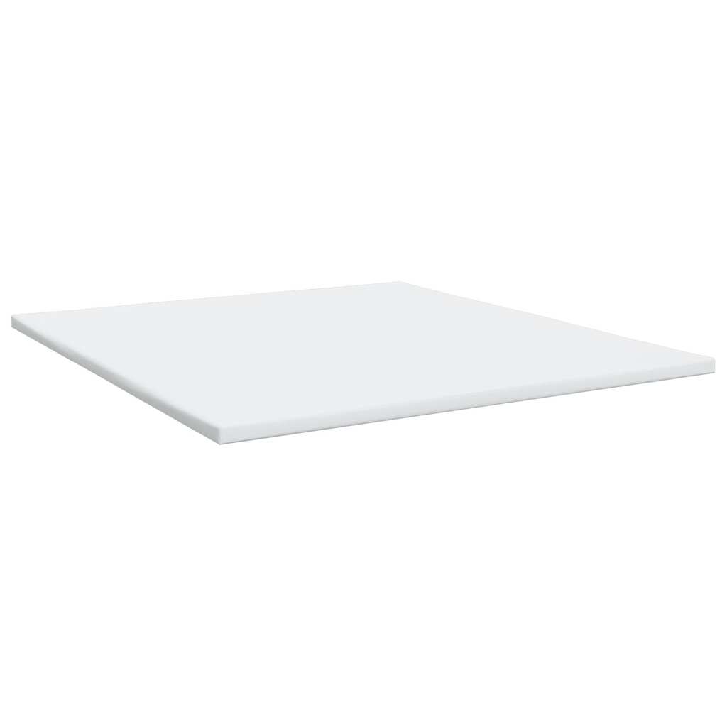 kontinentalseng med madras 180x200 cm stof cremefarvet