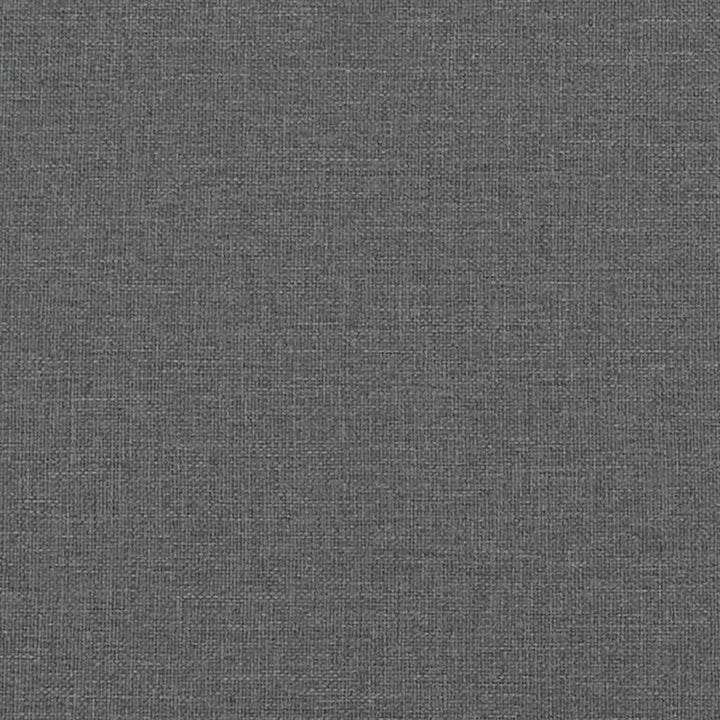 kontinentalseng med madras 90x200 cm stof mørkegrå