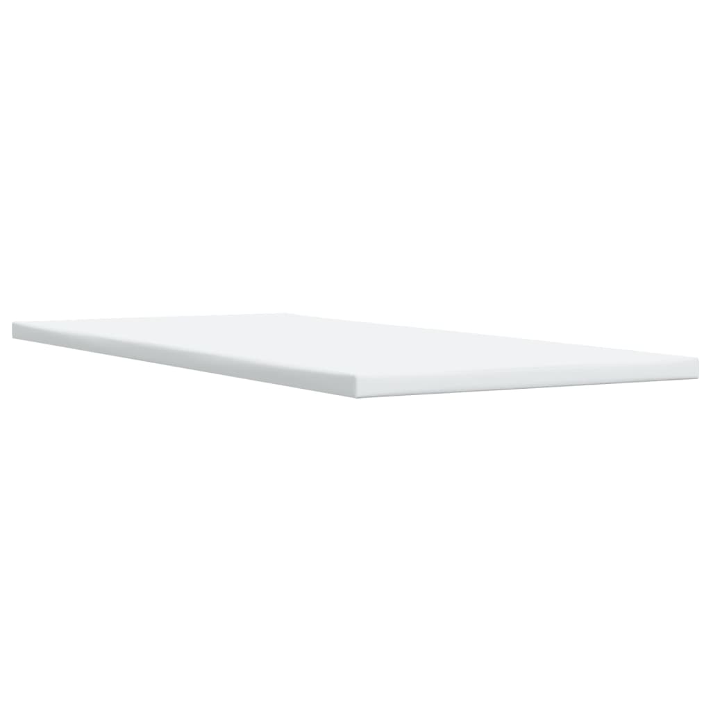 kontinentalseng 80x200 cm kunstlæder cappuccinofarvet