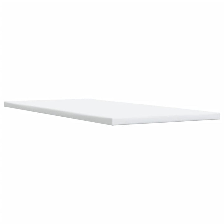 kontinentalseng 90x200 cm kunstlæder cappuccinofarvet