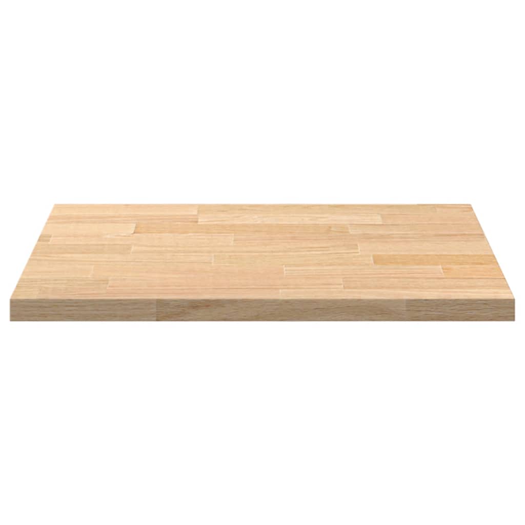 køkkenbordplade 60x63,5x2,7 cm massivt egetræ rektangulær