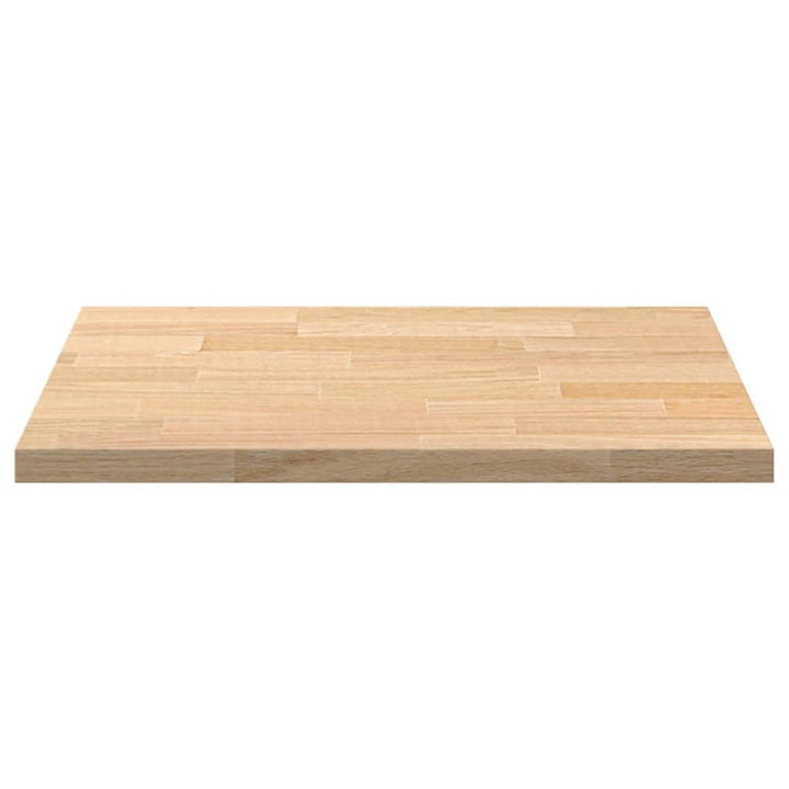 køkkenbordplade 60x63,5x2,7 cm massivt egetræ rektangulær