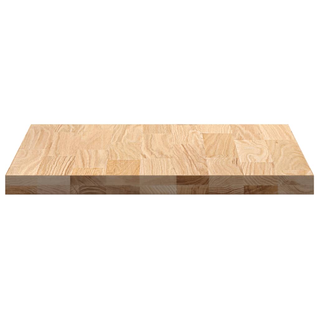 køkkenbordplade 60x63,5x4 cm massivt egetræ rektangulær