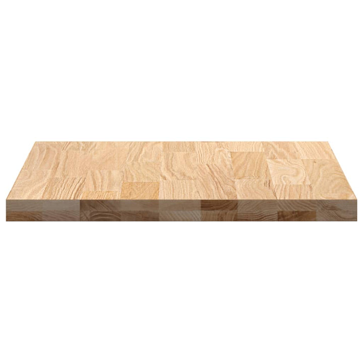køkkenbordplade 60x63,5x4 cm massivt egetræ rektangulær